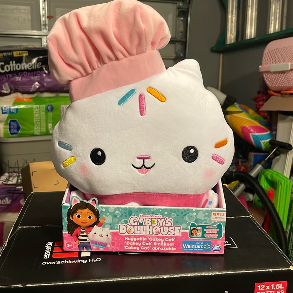 Gabby’s Dollhouse Cakey Cat Plush Brand New